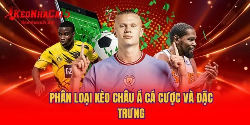 Phân loại kèo châu Á cá cược và đặc trưng